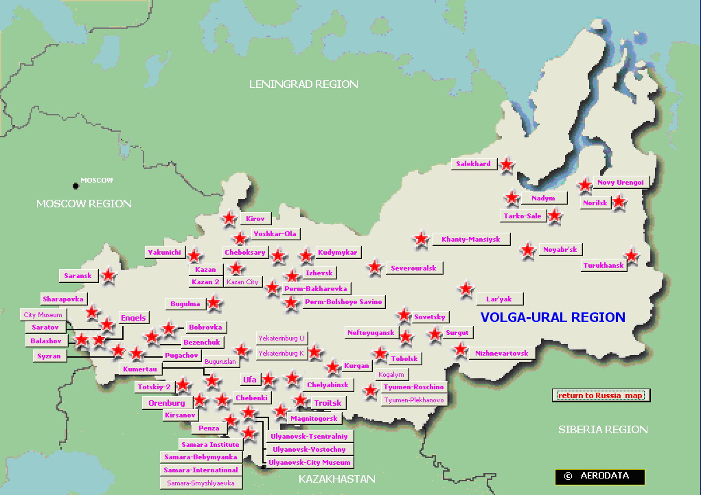 World Map of Volga-Ural (Russia) airfields - click to enlarge